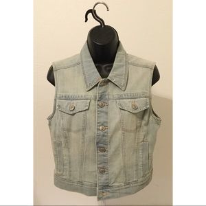 Lauren Conrad Jean Jacket Vest